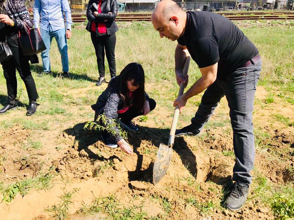 დედამიწის დღე სარკინიგზო ტრანსპორტის კოლეჯში