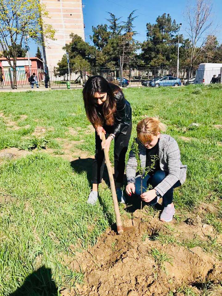 დედამიწის დღე სარკინიგზო ტრანსპორტის კოლეჯში