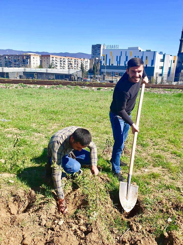 დედამიწის დღე სარკინიგზო ტრანსპორტის კოლეჯში