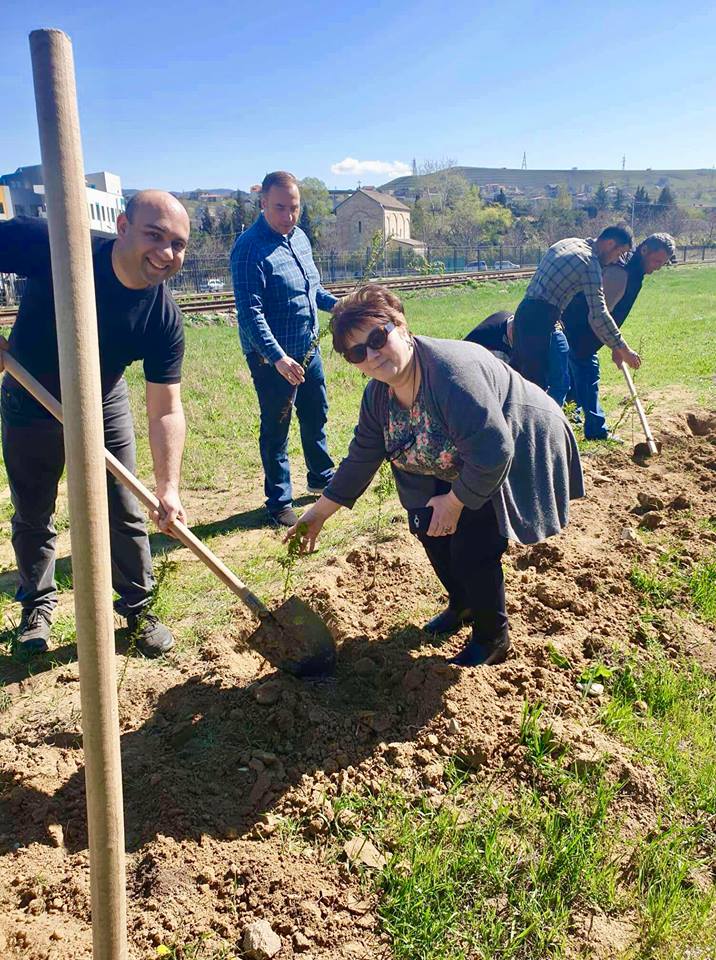 დედამიწის დღე სარკინიგზო ტრანსპორტის კოლეჯში