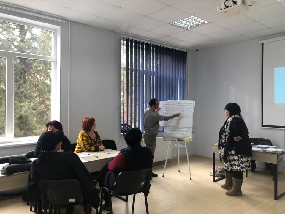 ტრენინგი - “პროფესიულ მასწავლებელთა სამეწარმეო კომპეტენციის განვითარება”