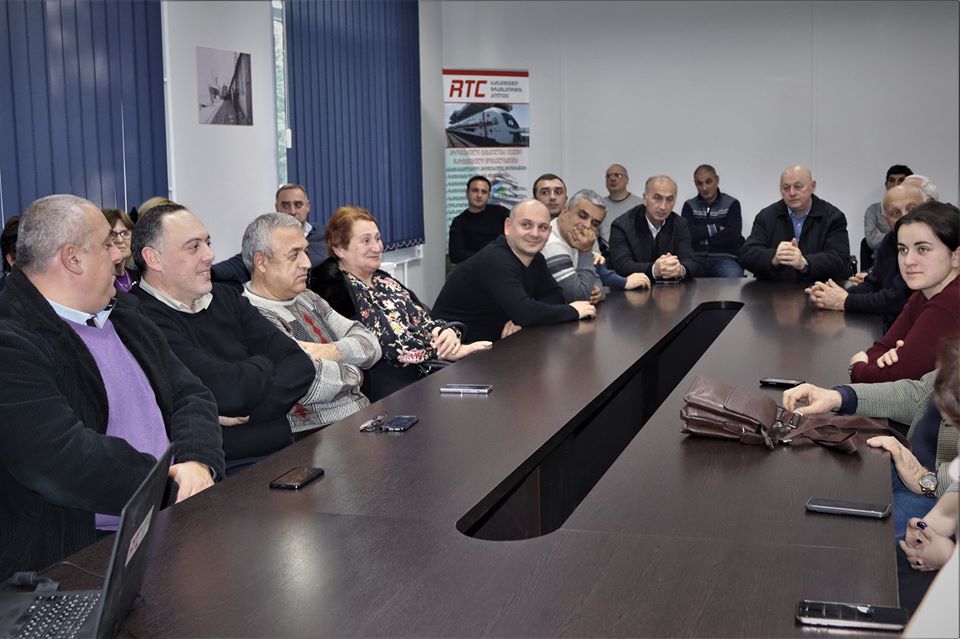 2019 წლის 27 დეკემბერს ა(ა)იპ სარკინიგზო ტრანსპორტის კოლეჯში ჩატარდა წლის მიღწევებისა და მომავალი წლის გეგმების პრეზენტაცია.