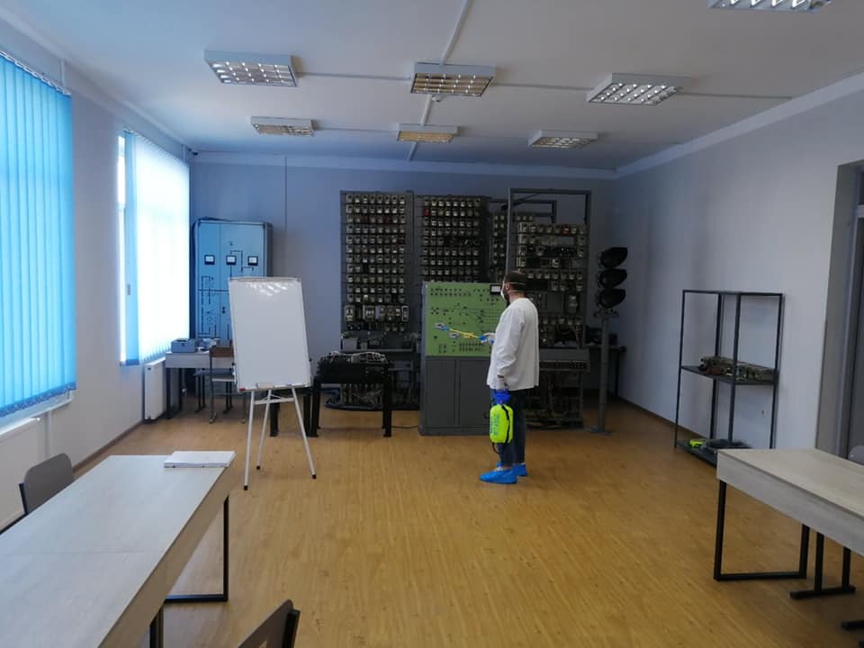 სადეზინფექციო სამუშაოები