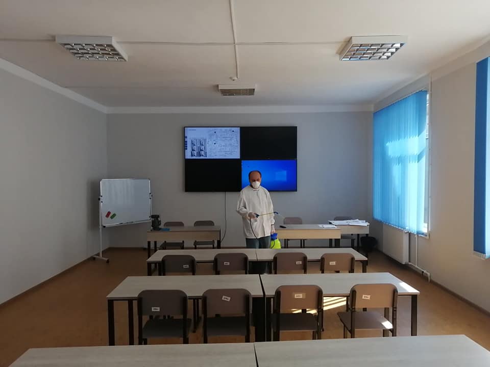 სადეზინფექციო სამუშაოები