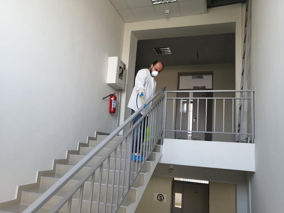 სადეზინფექციო სამუშაოები