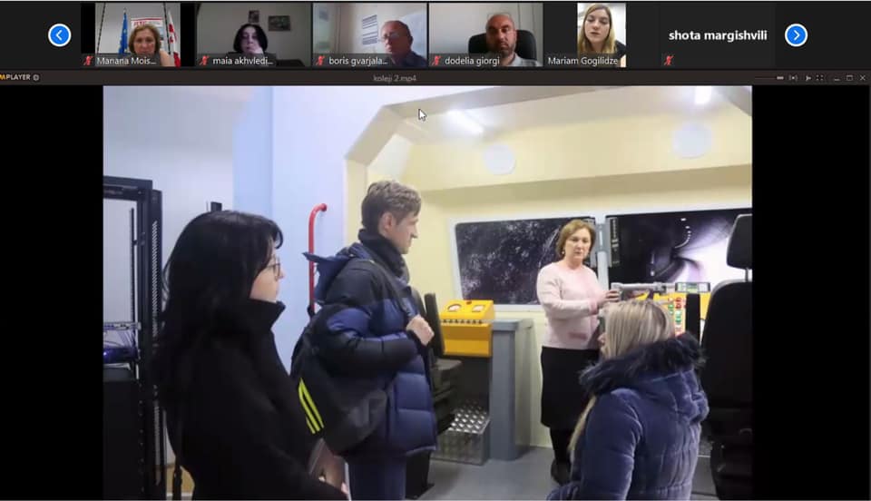 ონლაინ ღია კარის დღე  ა(ა)იპ სარკინიგზო ტრანსპორტის კოლეჯში