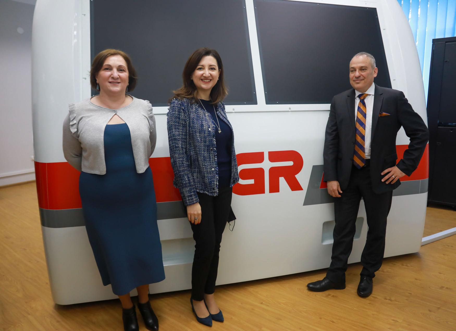 ისრაელის ელჩის სტუმრობა სარკინიგზო ტრანსპორტის კოლეჯში