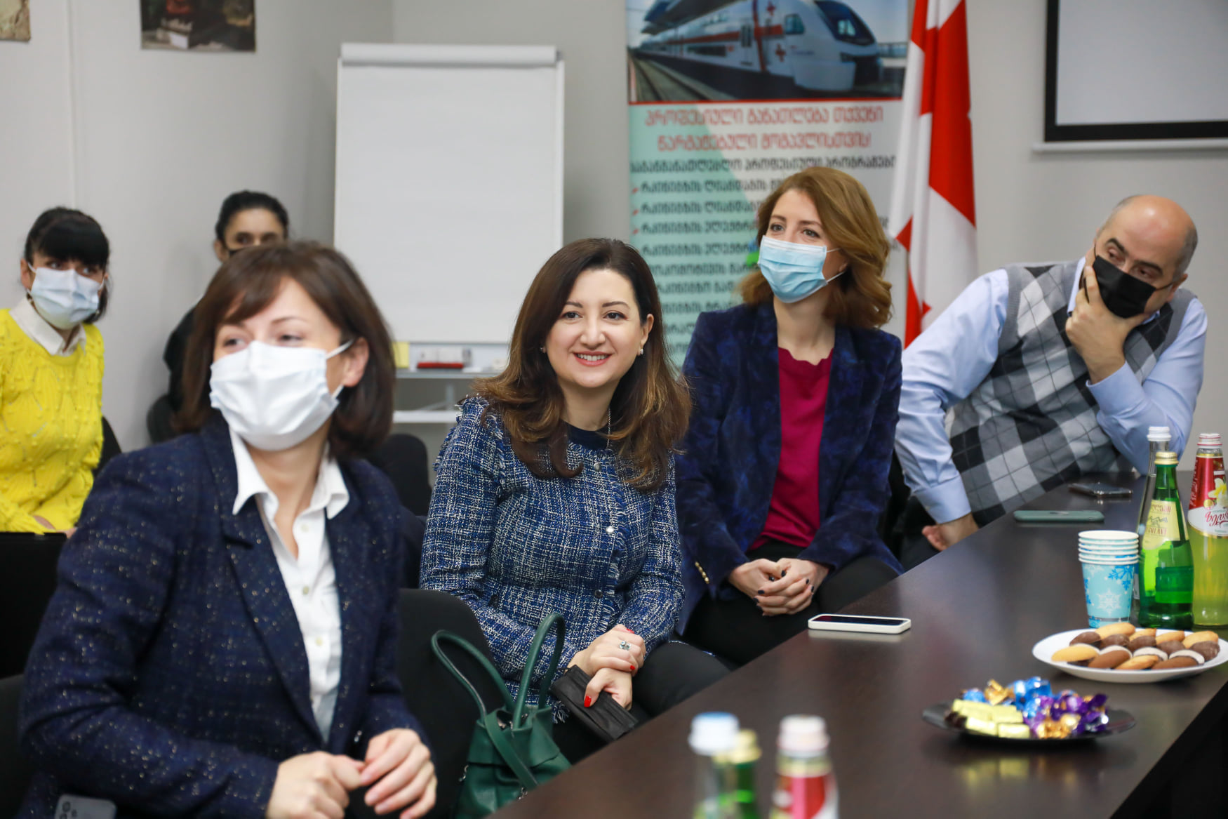 ისრაელის ელჩის სტუმრობა სარკინიგზო ტრანსპორტის კოლეჯში