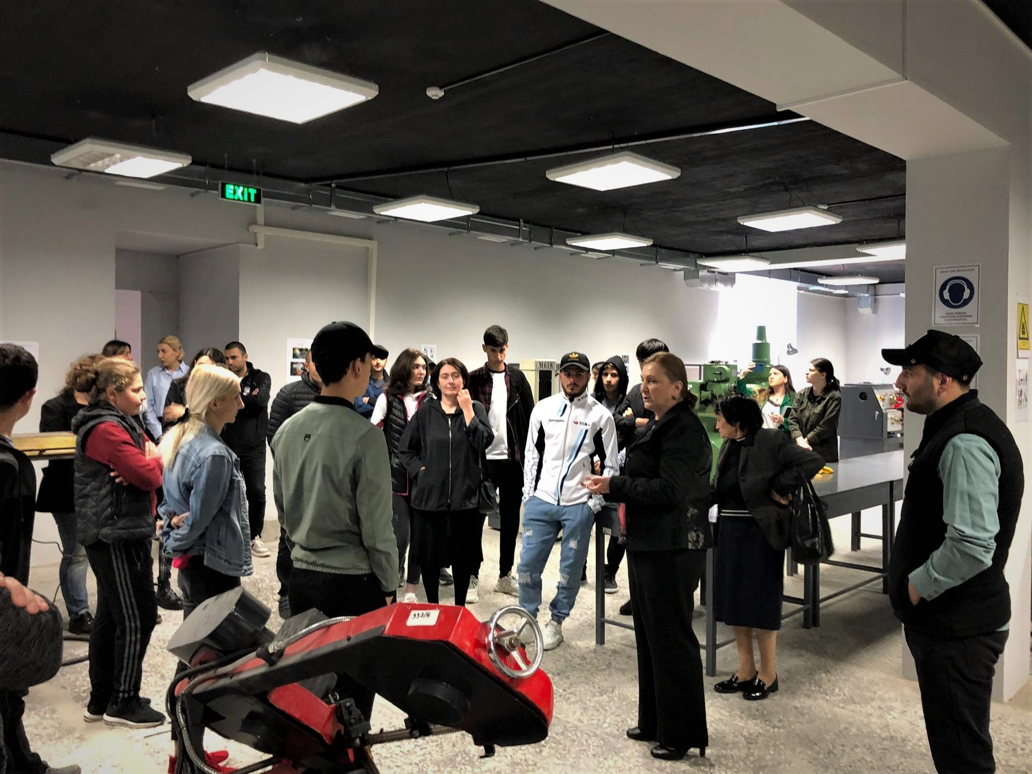 ღია კარის დღე ა(ა)იპ სარკინიგზო ტრანსპორტის კოლეჯში 