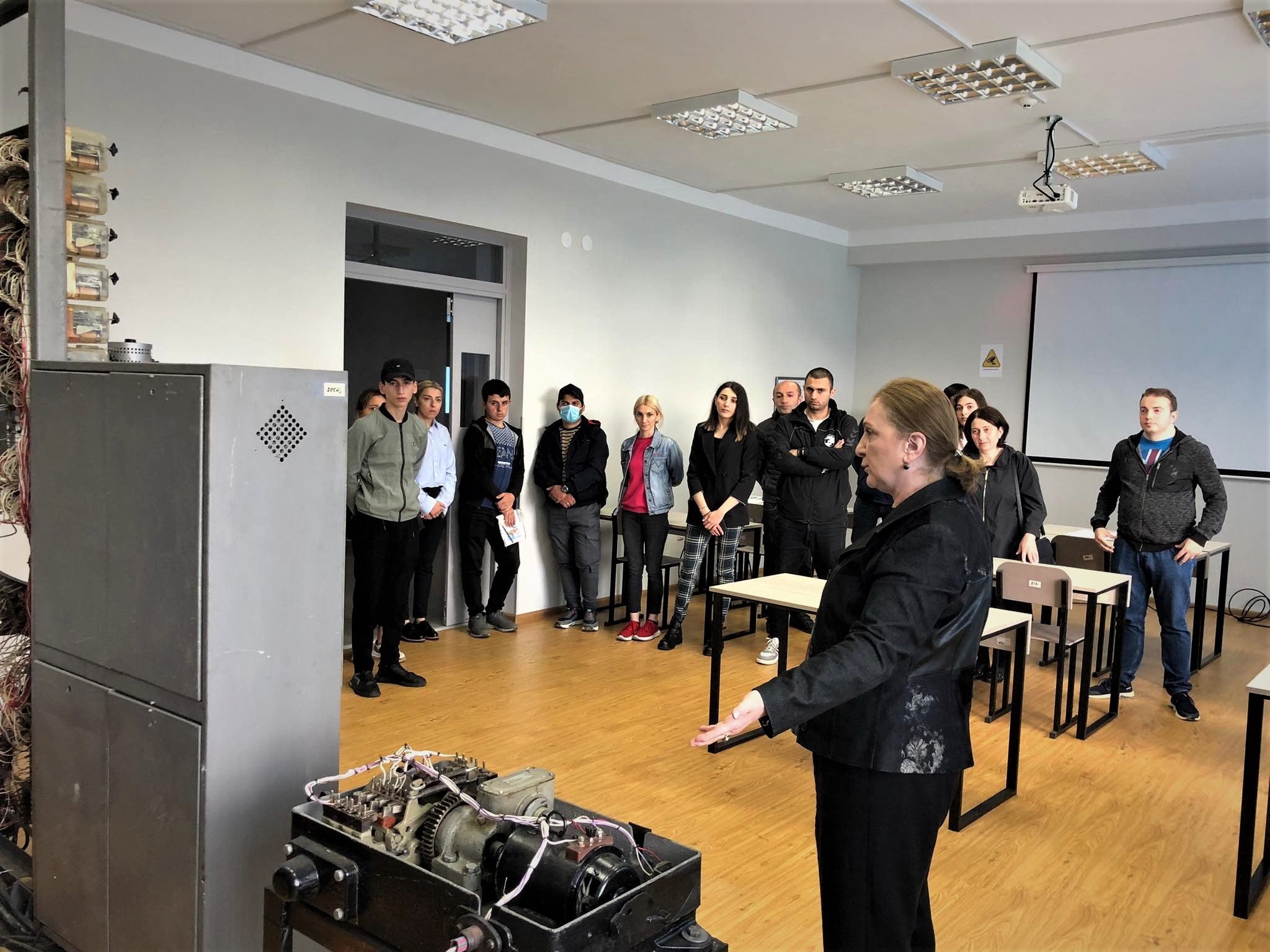 ღია კარის დღე ა(ა)იპ სარკინიგზო ტრანსპორტის კოლეჯში 