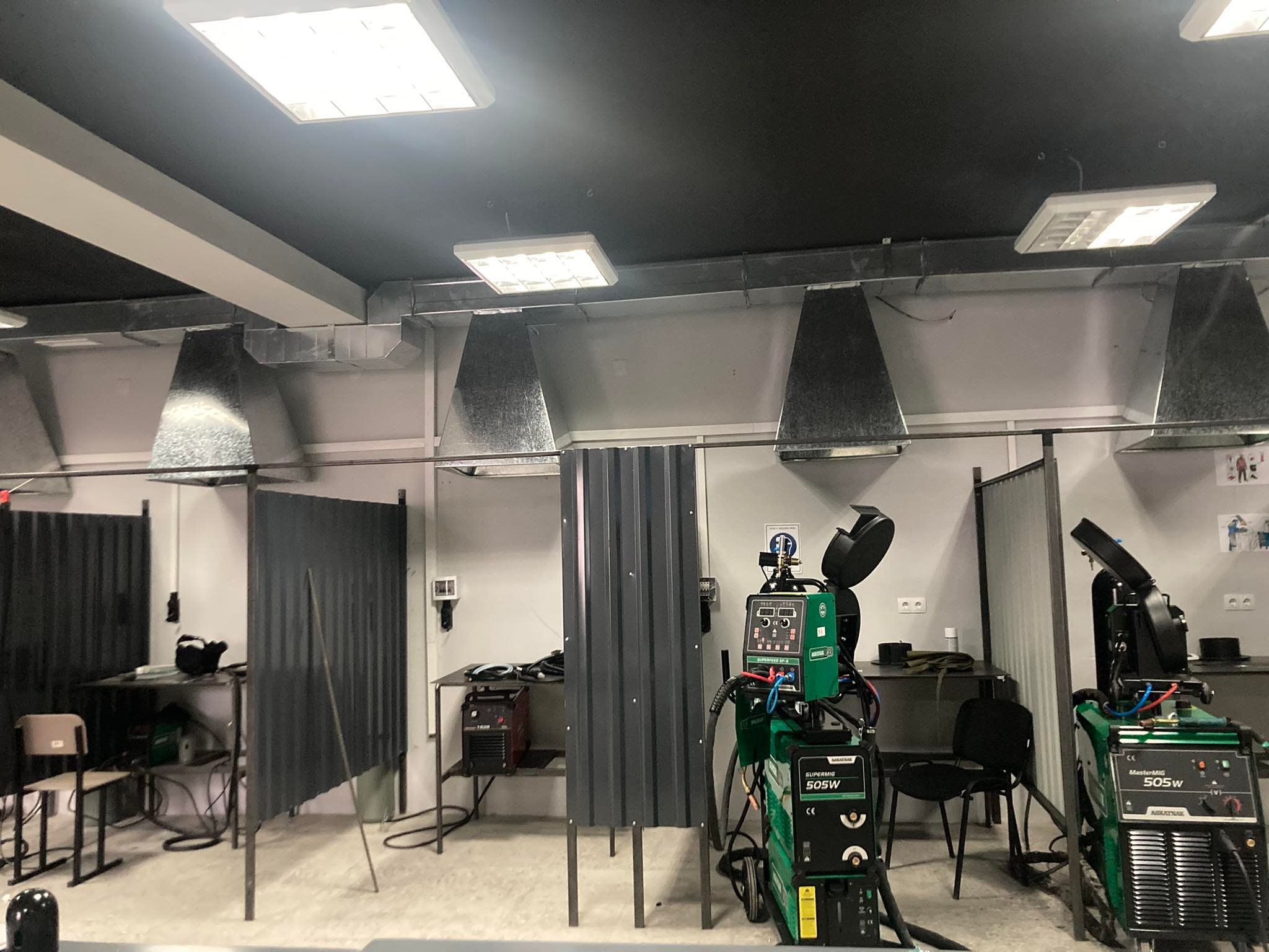 დაიწყო სწავლა მოკლევადიან გადამზადების კურსზე - „არგონ რკალური შემდუღებელი“