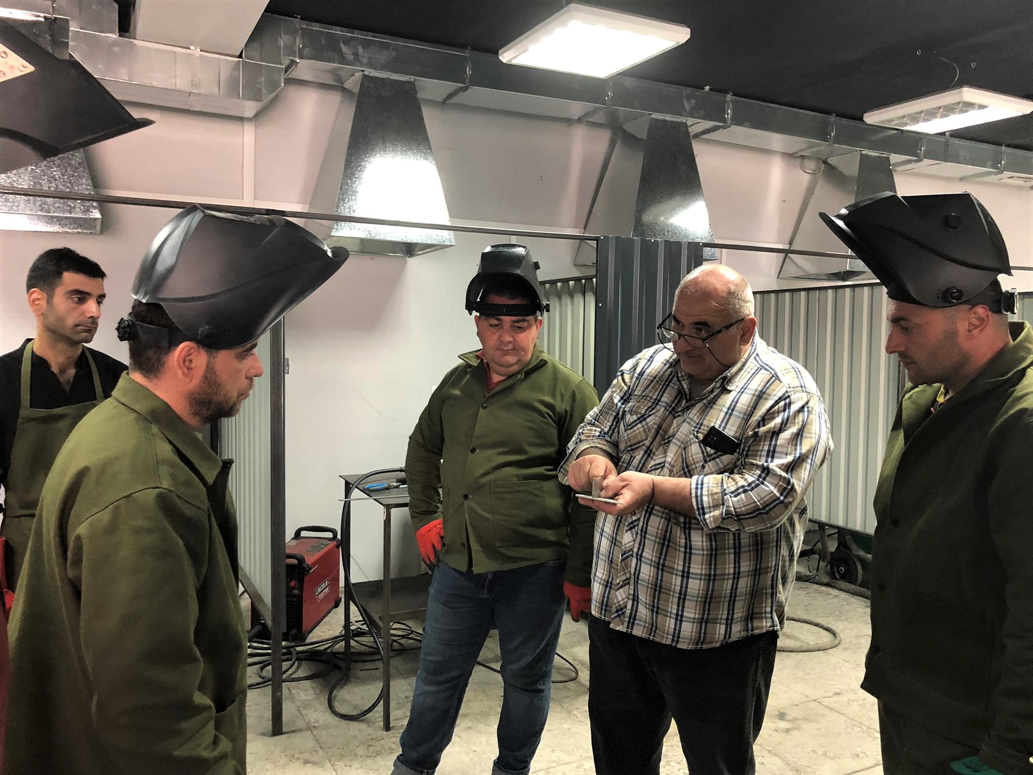 დასკვნითი გამოცდა - არგონ-რკალური შემდუღებელი