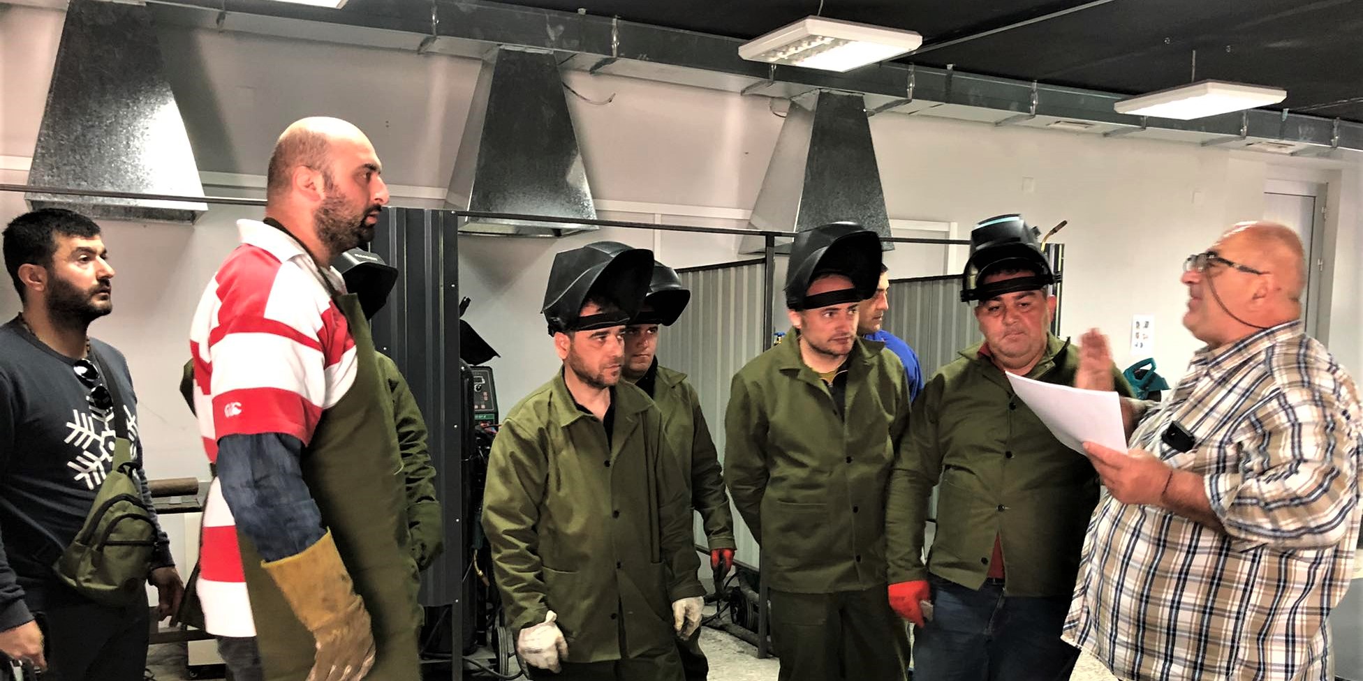 დასკვნითი გამოცდა - არგონ-რკალური შემდუღებელი