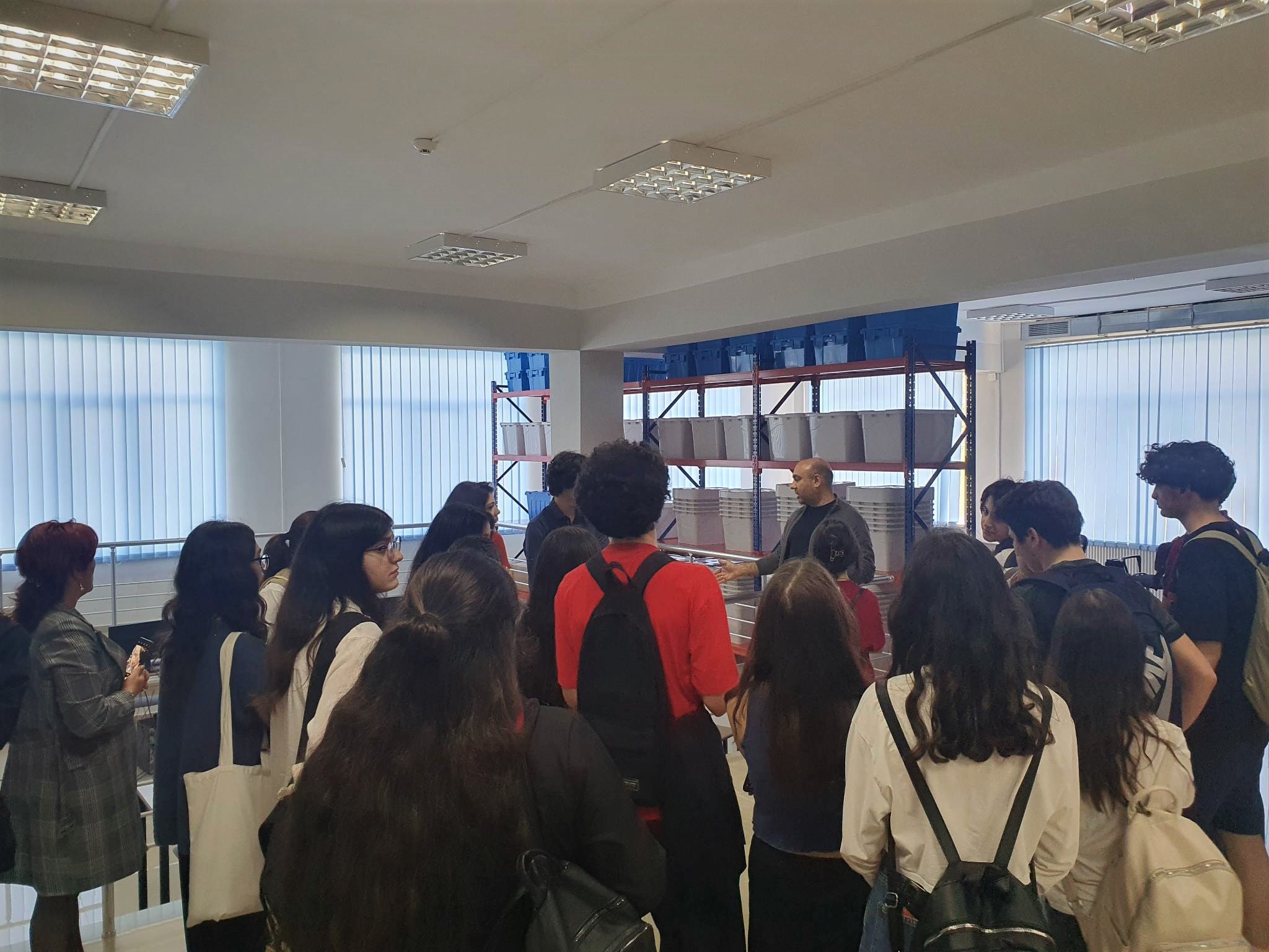 სსიპ ვახტანგ გზირიშვილის სახელობის ქალაქ თბილისის 173-ე საჯარო  სკოლის მოსწავლეების სტუმრობა