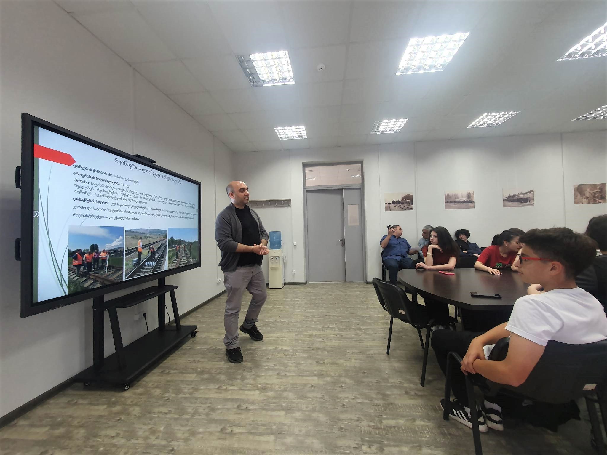 სსიპ ვახტანგ გზირიშვილის სახელობის ქალაქ თბილისის 173-ე საჯარო  სკოლის მოსწავლეების სტუმრობა