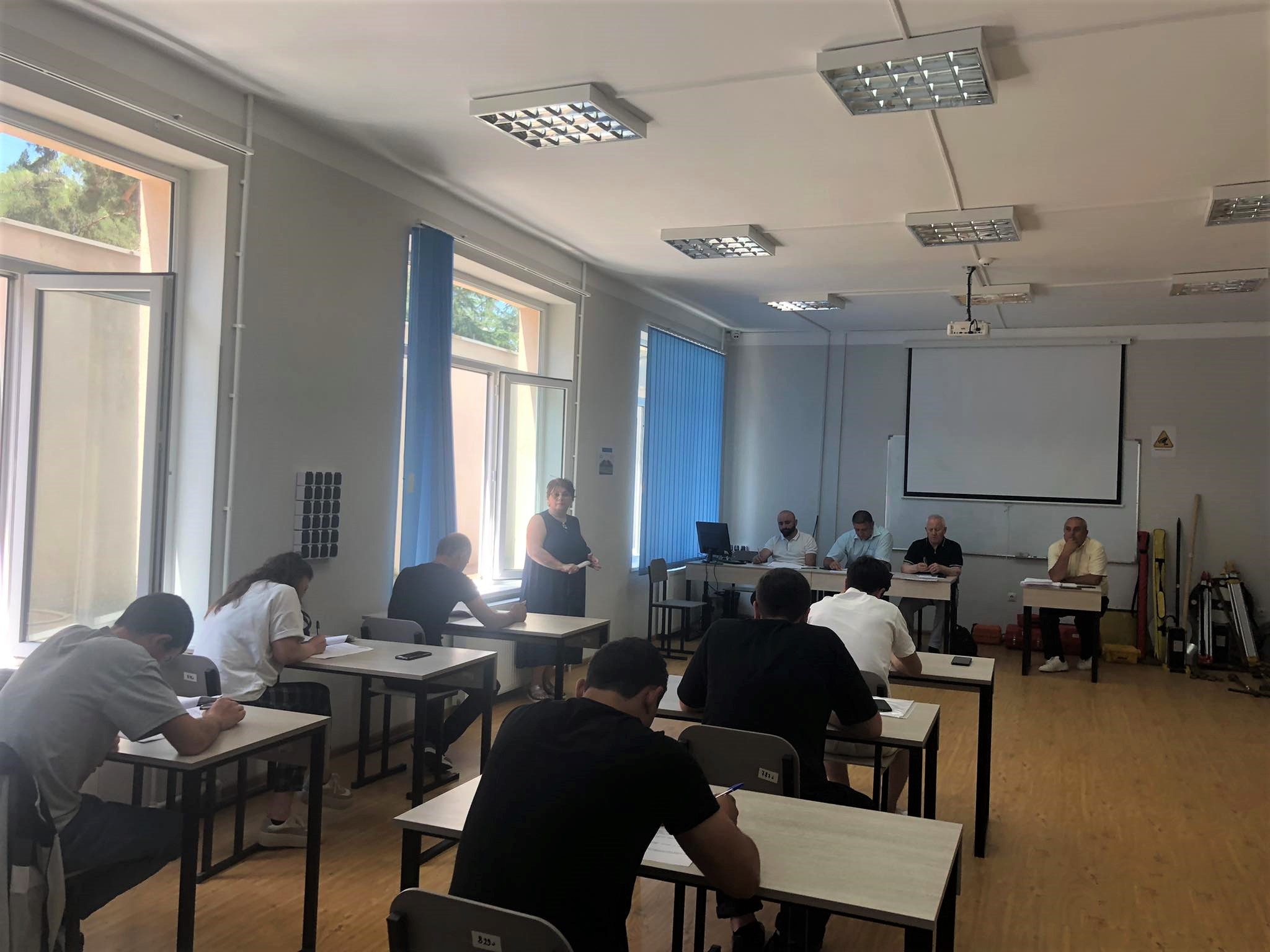 წარმატებით დასრულდა საკვალიფიკაციო გამოცდები