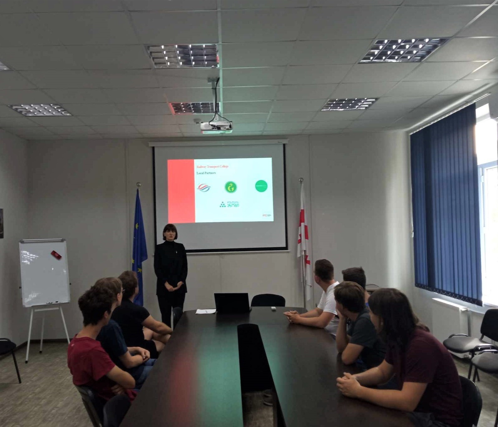 დრეზდენის ტექნიკური უნივერსიტეტის სტუდენტური ასოციაციის ვიზიტი