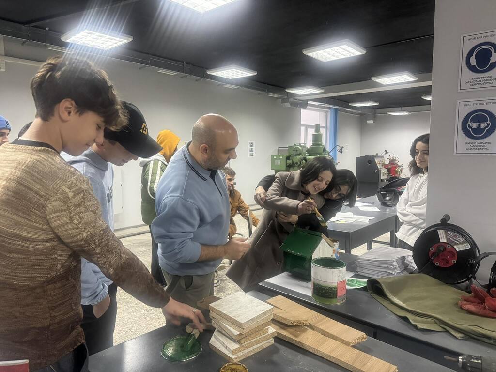 ა(ა)იპ სარკინიგზო ტრანსპორტის კოლეჯში გარემოსდაცვითი საკითხების შესახებ ორდღიანი ვორკშოპი ჩატარდა