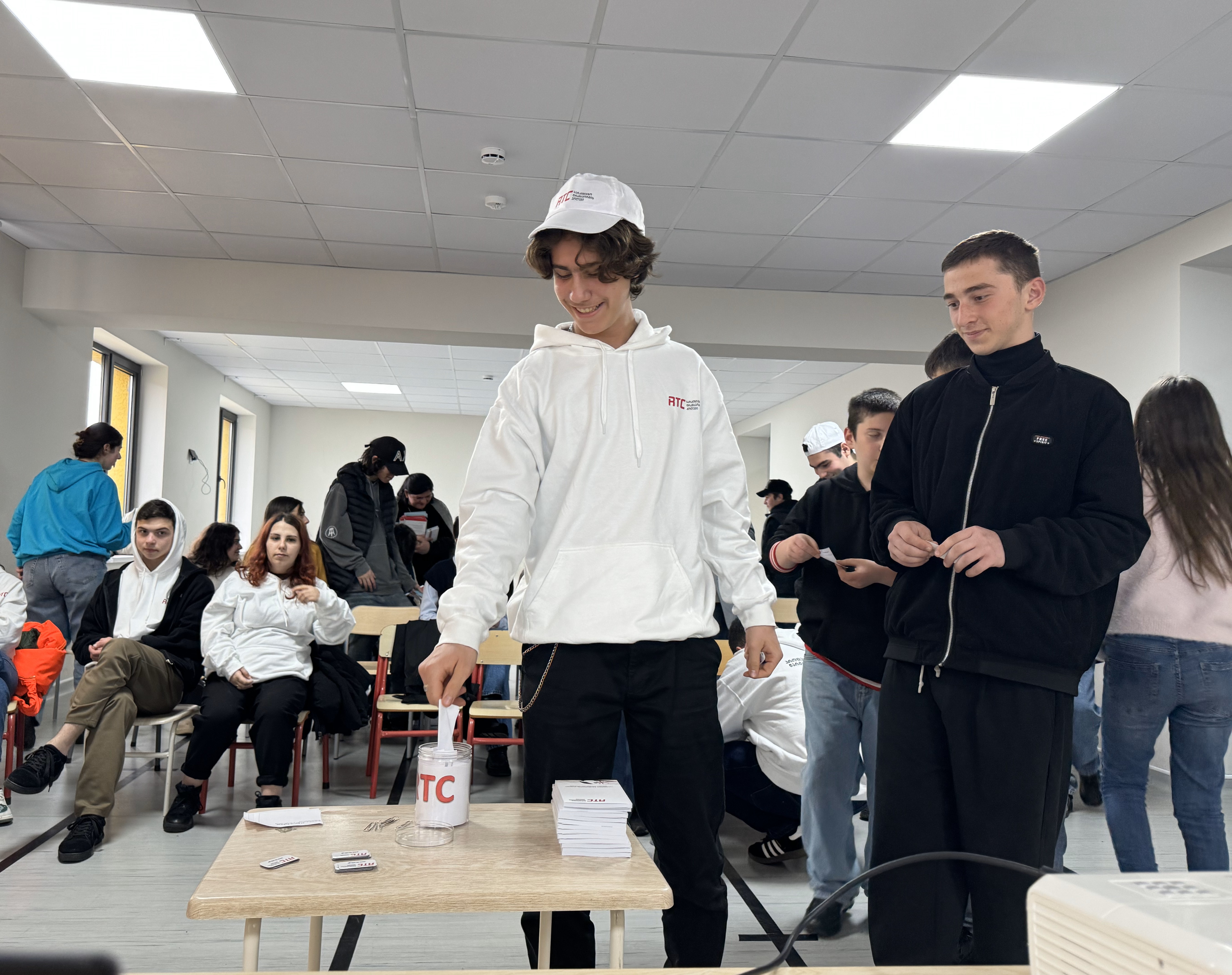 პროექტის „საქართველოს „რკინის გზით“ წარსულიდან მომავლისაკენ“ პირველი ექსტრაკურიკულური აქტივობა