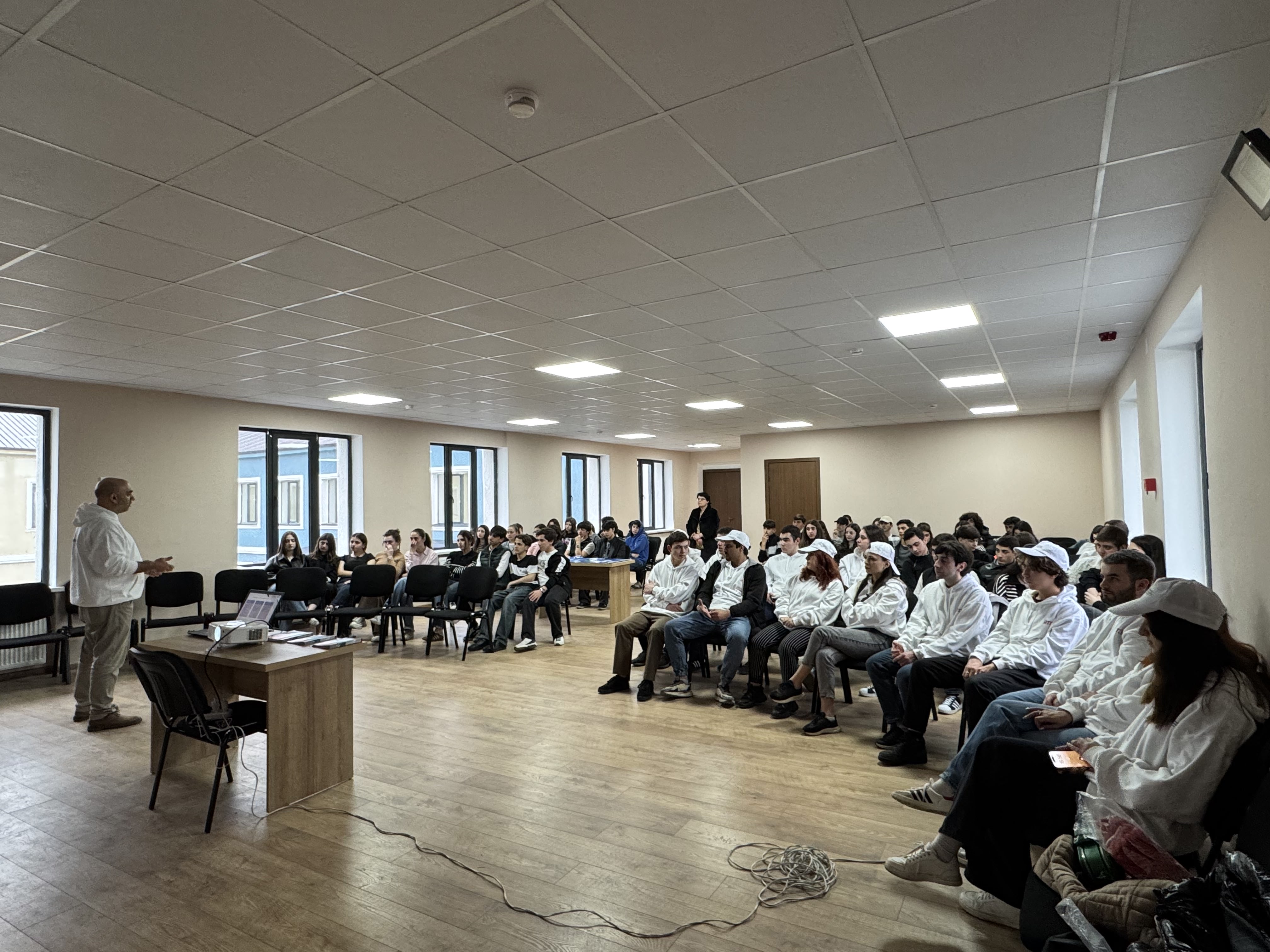 პროექტის „საქართველოს „რკინის გზით“ წარსულიდან მომავლისაკენ“ პირველი ექსტრაკურიკულური აქტივობა