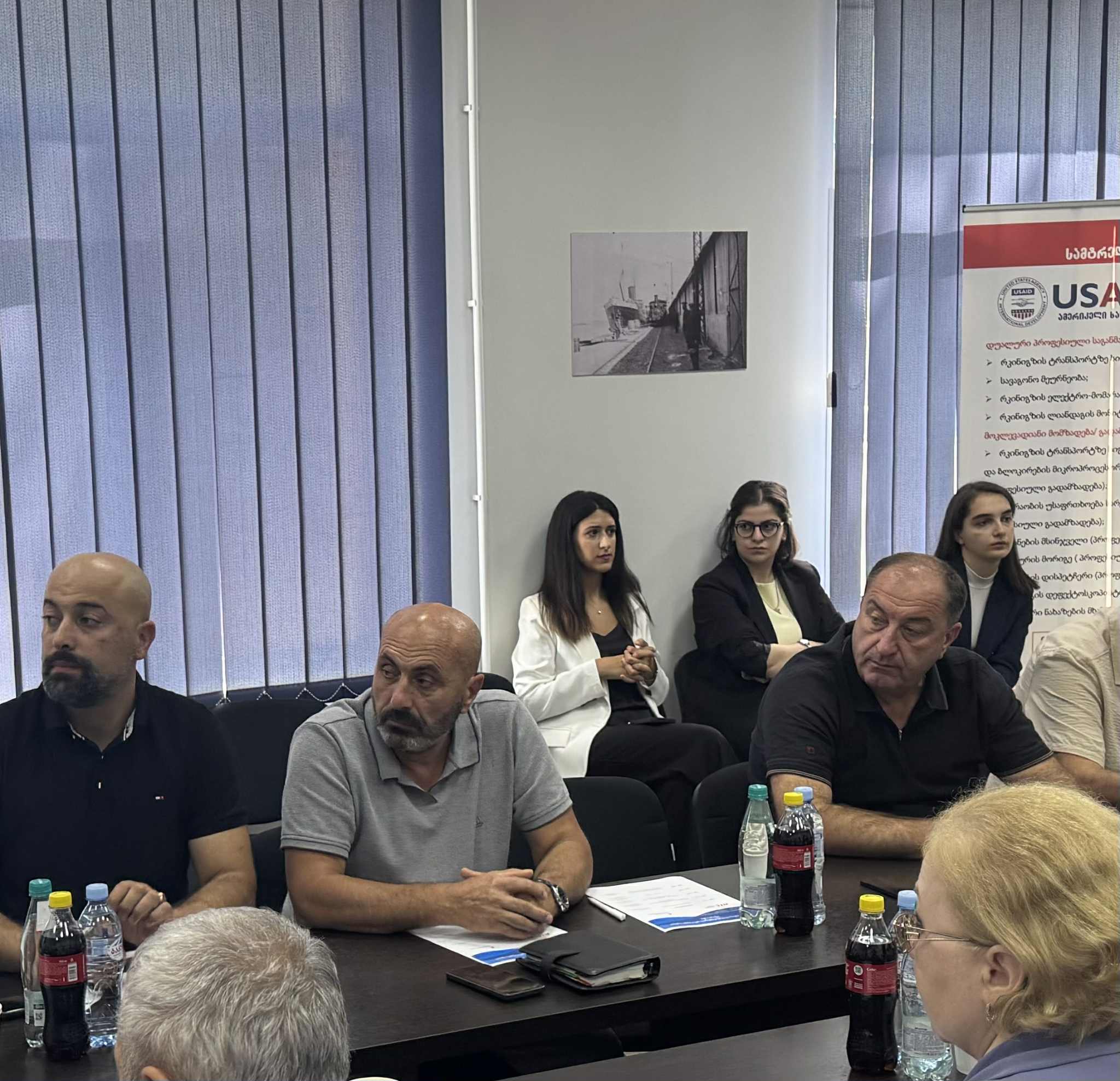 სარკინიგზო ტრანსპორტის სააგენტოსა და დამსაქმებელი კომპანიების ვიზიტი სარკინიგზო ტრანსპორტის კოლეჯში