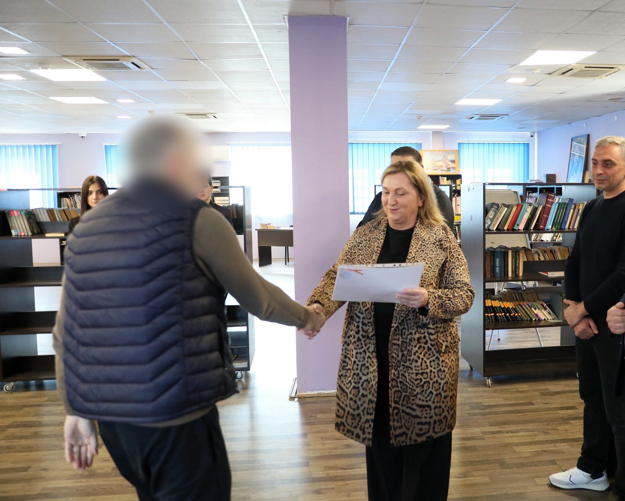 ტვირთების გადაზიდვის კონტროლის სპეციალისტების მომზადება პენიტენციურ დაწესებულებაში