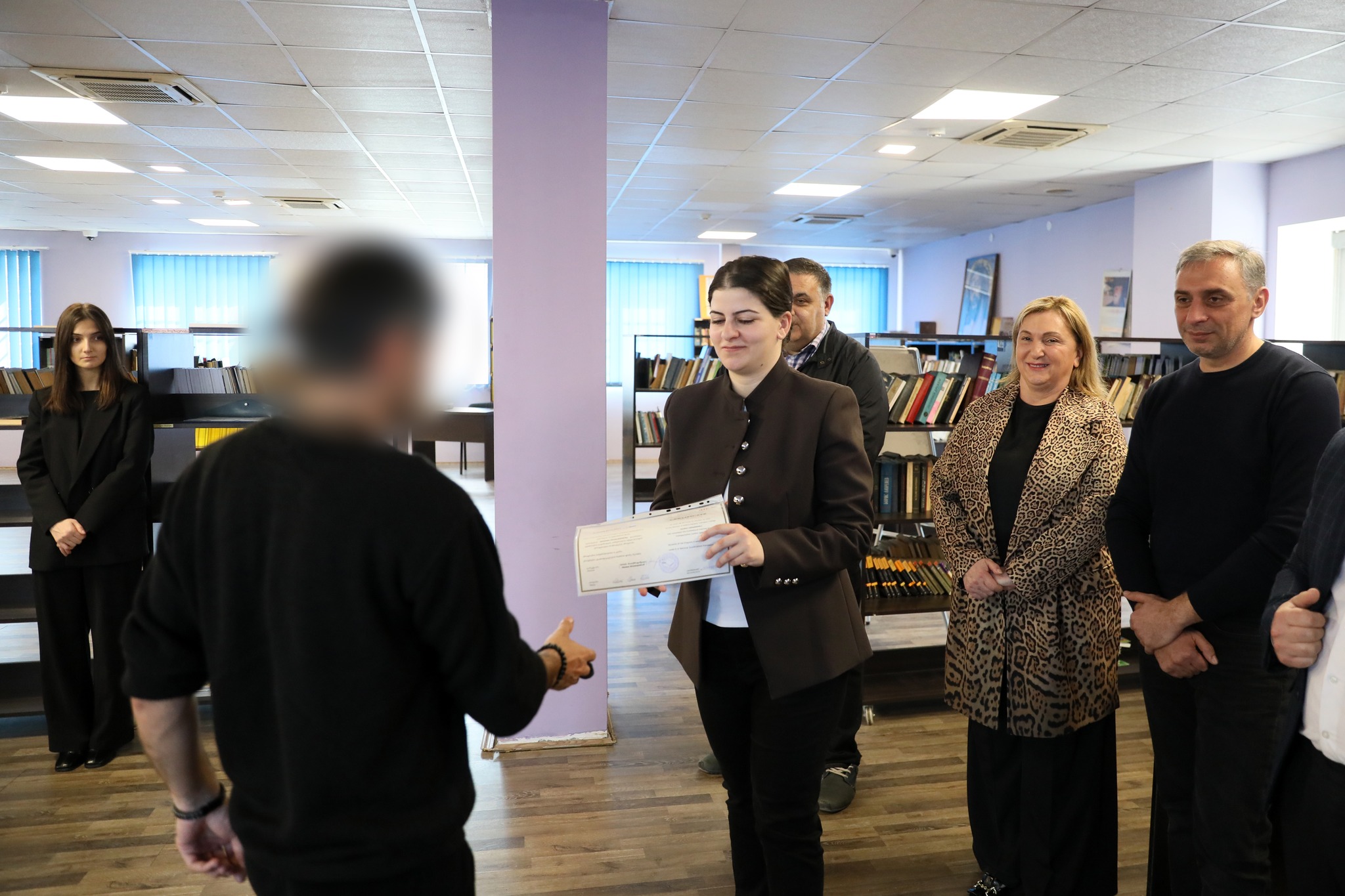 ტვირთების გადაზიდვის კონტროლის სპეციალისტების მომზადება პენიტენციურ დაწესებულებაში