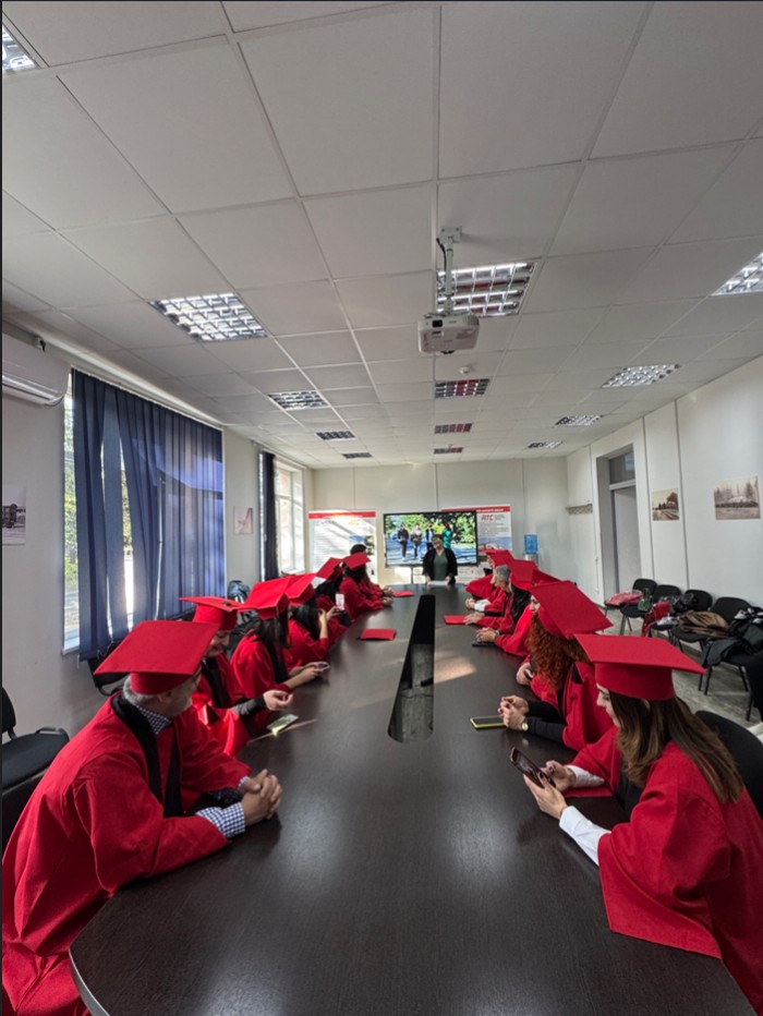 ა(ა)იპ სარკინიგზო ტრანსპორტის კოლეჯის კურსდამთავრებულთა გამოსაშვები ღონისძიება