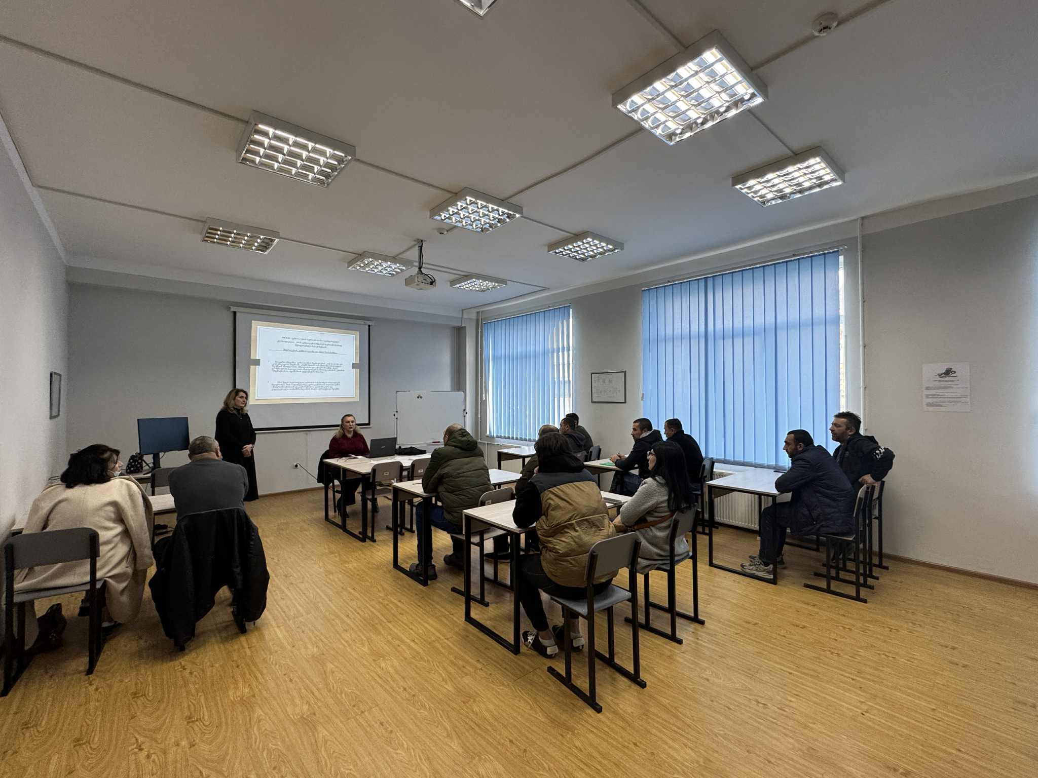 ა(ა)იპ სარკინიგზო ტრანსპორტის კოლეჯში სასწავლო პროცესი დაიწყო