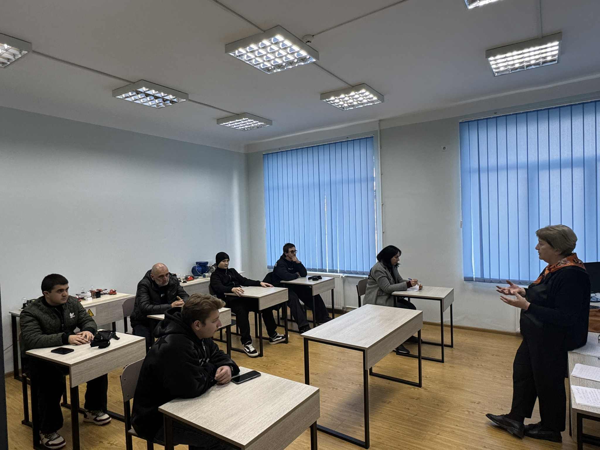 ა(ა)იპ სარკინიგზო ტრანსპორტის კოლეჯში სასწავლო პროცესი დაიწყო