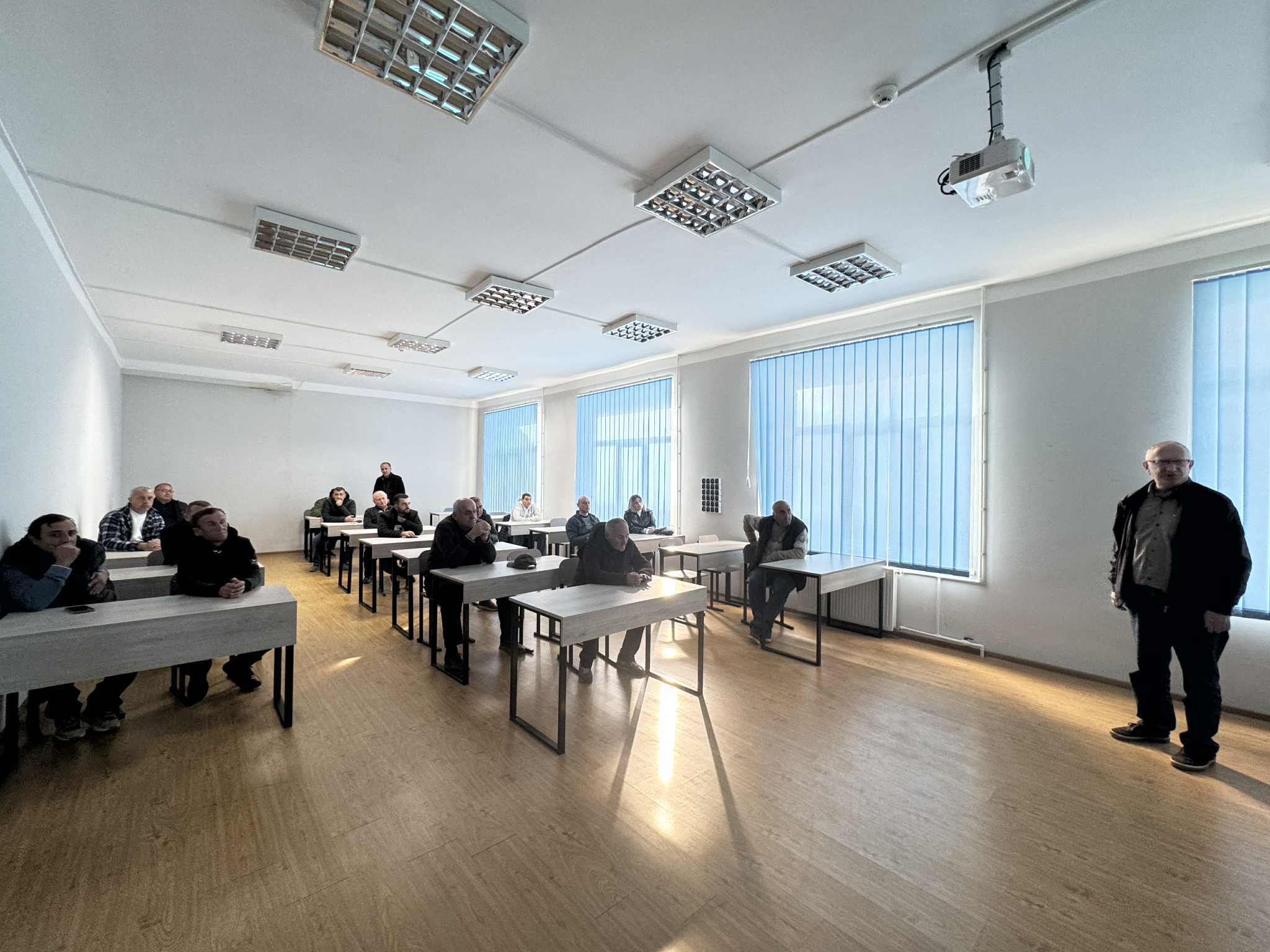 ა(ა)იპ სარკინიგზო ტრანსპორტის კოლეჯში სასწავლო პროცესი დაიწყო