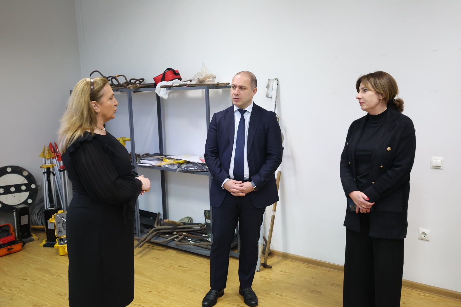 საქართველოს განათლების, მეცნიერებისა და ახალგაზრდობის მინისტრის ვიზიტი სარკინიგზო ტრანსპორტის კოლეჯში