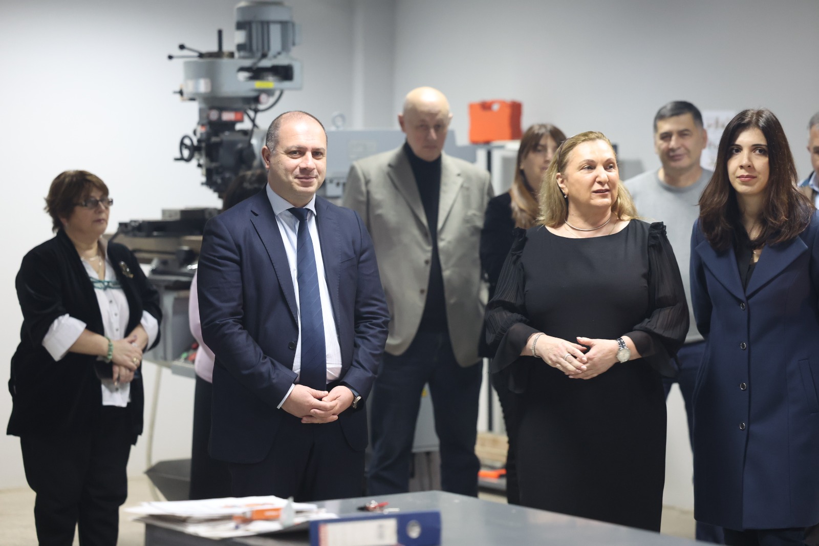 საქართველოს განათლების, მეცნიერებისა და ახალგაზრდობის მინისტრის ვიზიტი სარკინიგზო ტრანსპორტის კოლეჯში